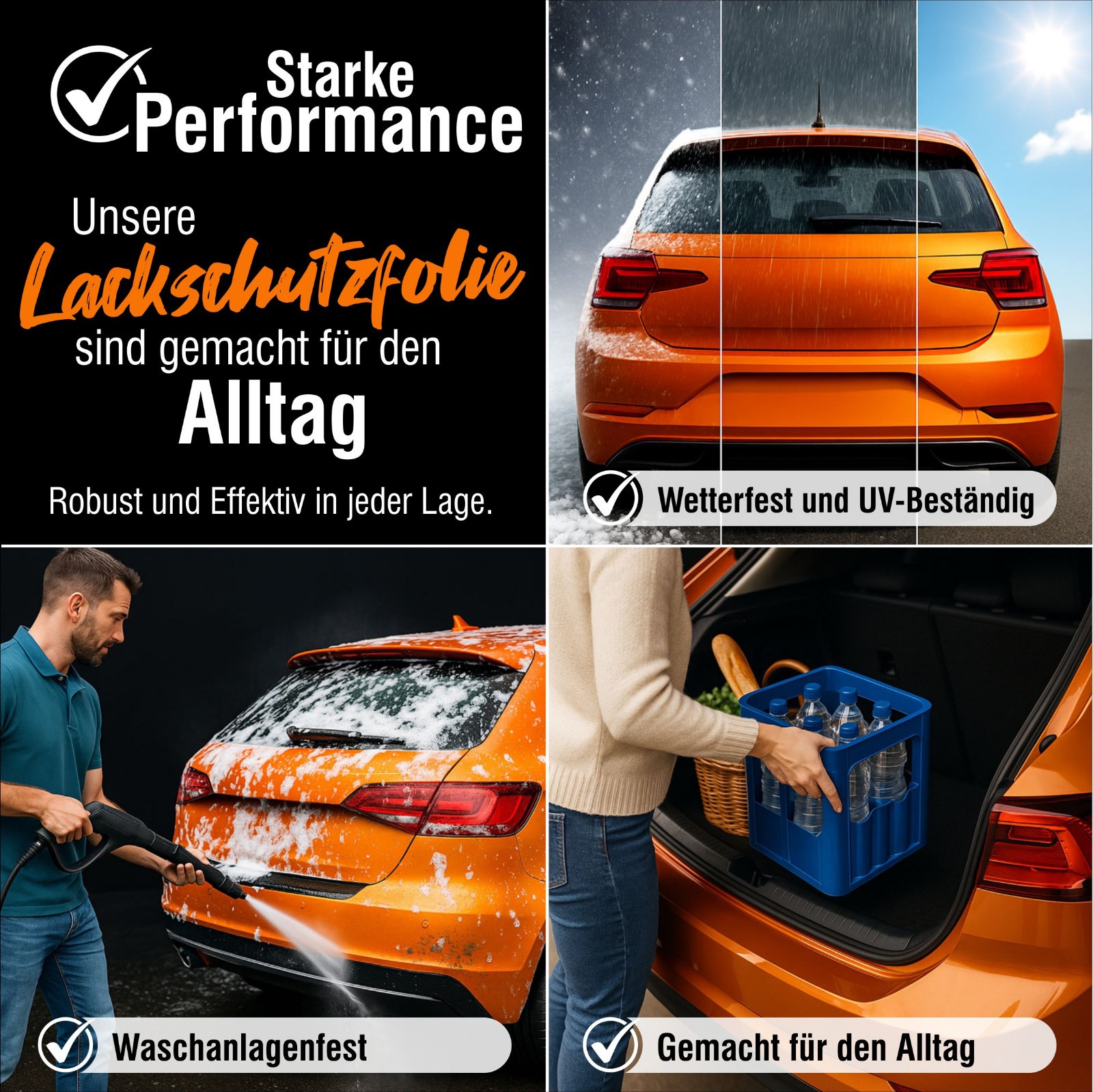 Lackschutzfolie für DACIA ✓ Ladekantenschutz Kantenschutz Auto Folie mit Zubehör