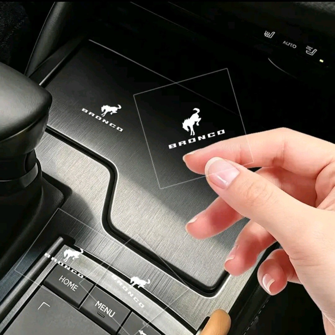 10pc Car Interior DIY Decorative Sticker Creative Emblem Badge Decal For BRONCO