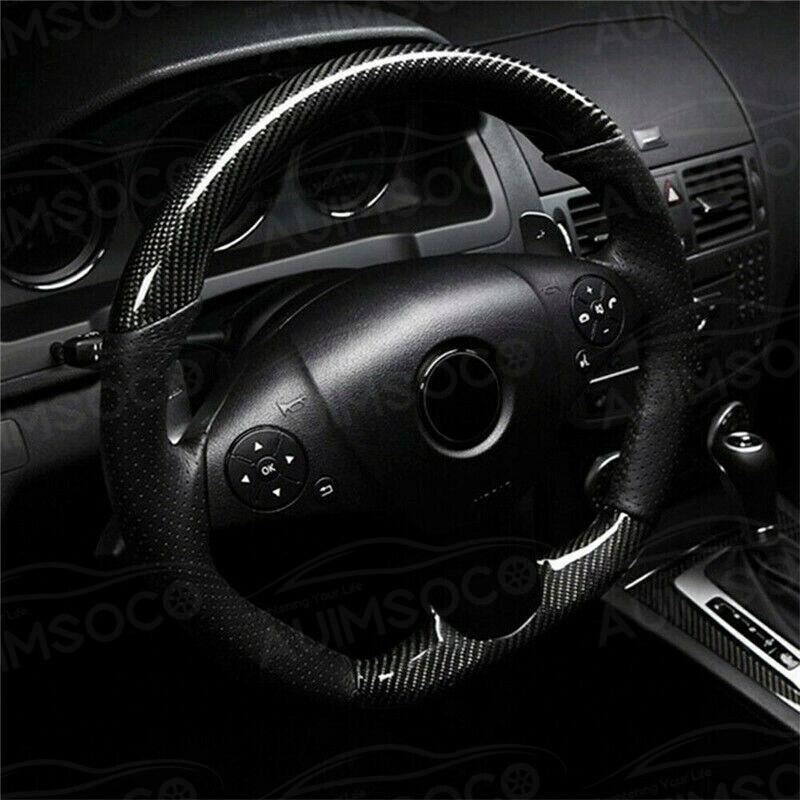 Black Carbon Fiber 12×60 inches 5Years Car Wrap Vinyl Roll with Air Release
