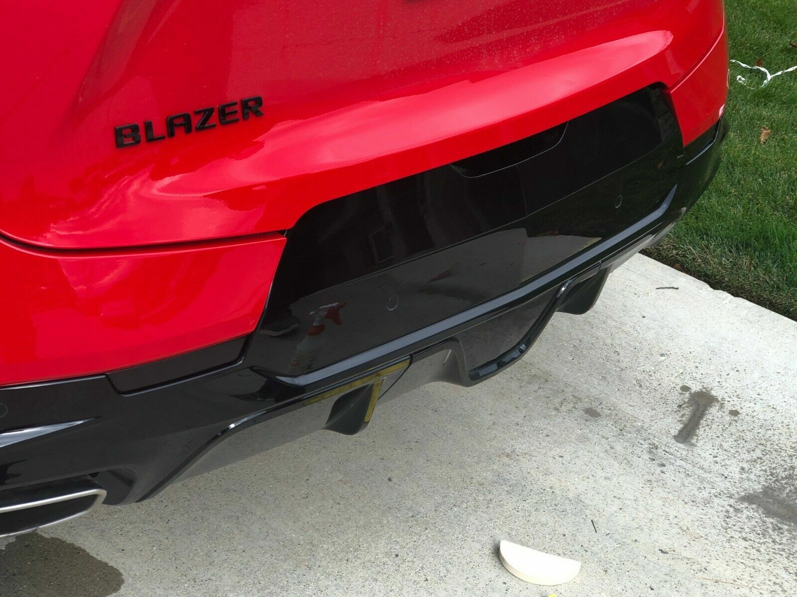 2019-2023 Chevrolet Blazer Side Marker & Rear Bumper LUXE DARK SMOKE MATERIAL