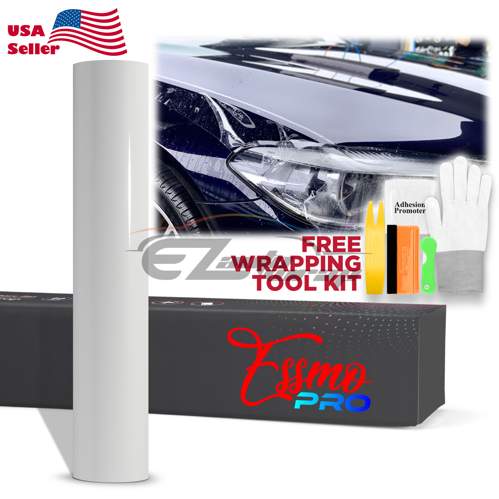 PPF Paint Protection Film PRO Gloss TPU Clear Wrap Scratch Resistant Shield
