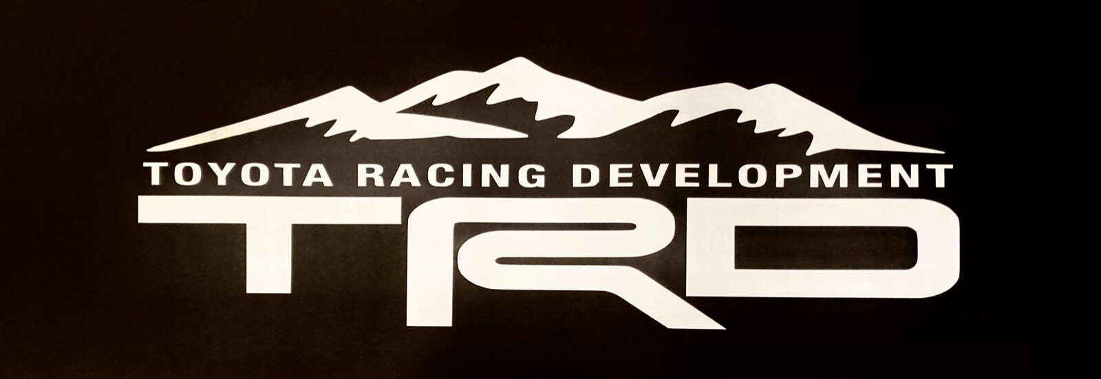 2 TRD Decal Sticker 4×4 Toyota Racing Development Tacoma Tundra 4Runner Mountain