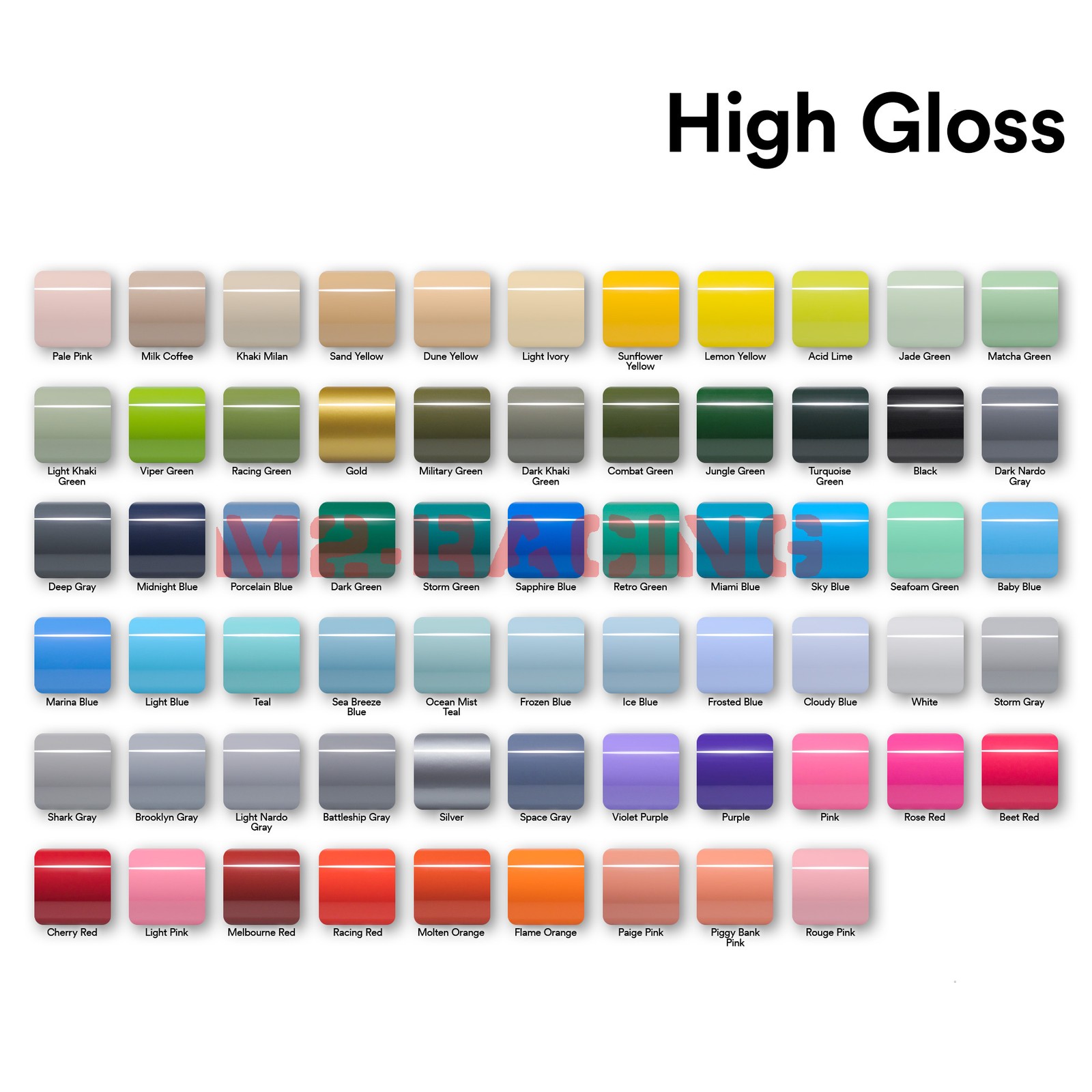 High Gloss Sea Breeze Blue Car Vinyl Wrap Sticker Decal Sheet Film Air Release