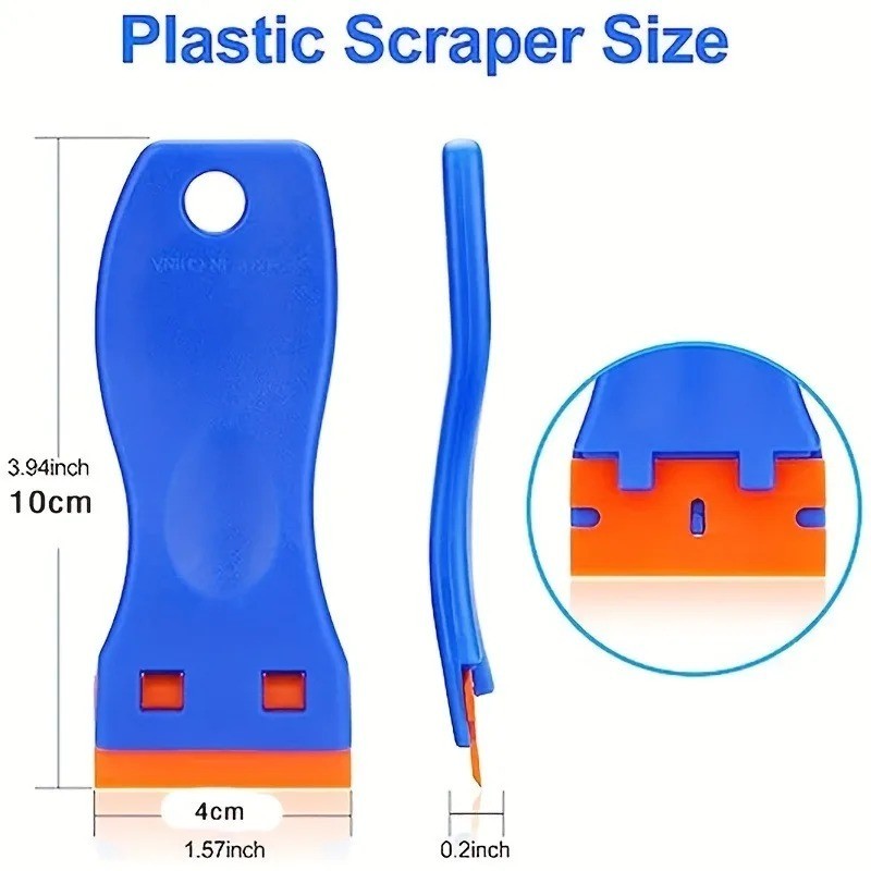 Plastic Car Sticker Remover Scraper Automotive Film Wrap Application Tool