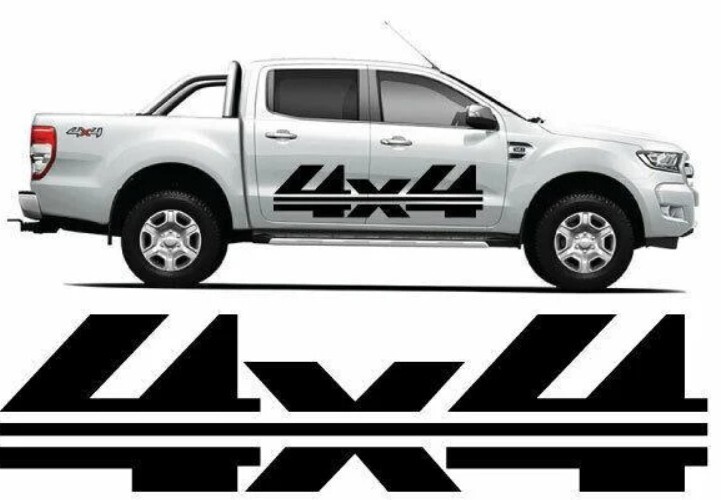 Nissan Navara Side Door Graphics Any Year Decals Stickers Both Sides