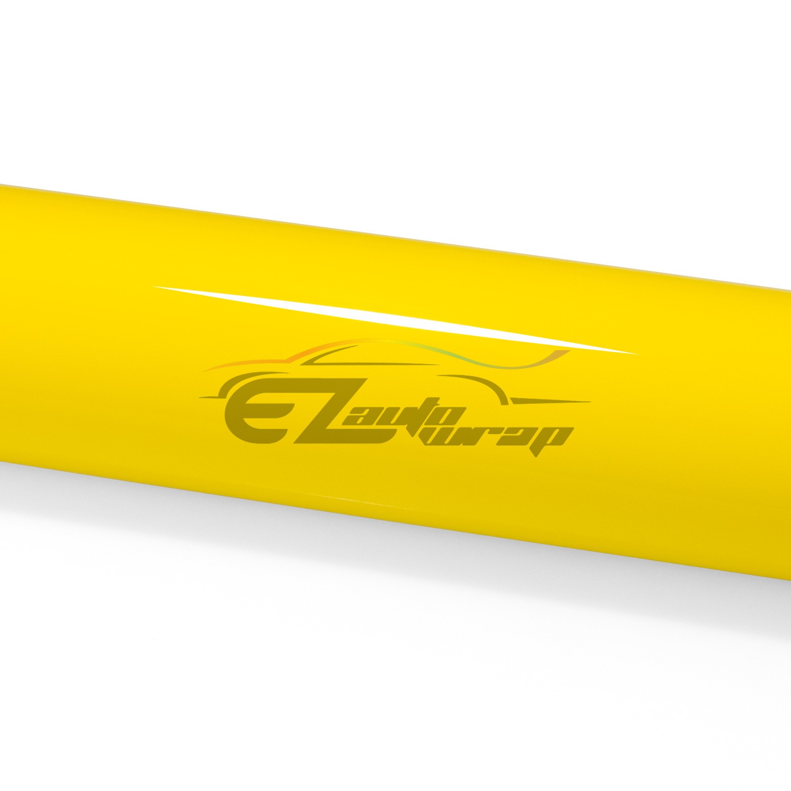 4″x8″ Sample PPF Lemon Yellow Gloss Vinyl Paint Protection Film Scratch Car Wrap