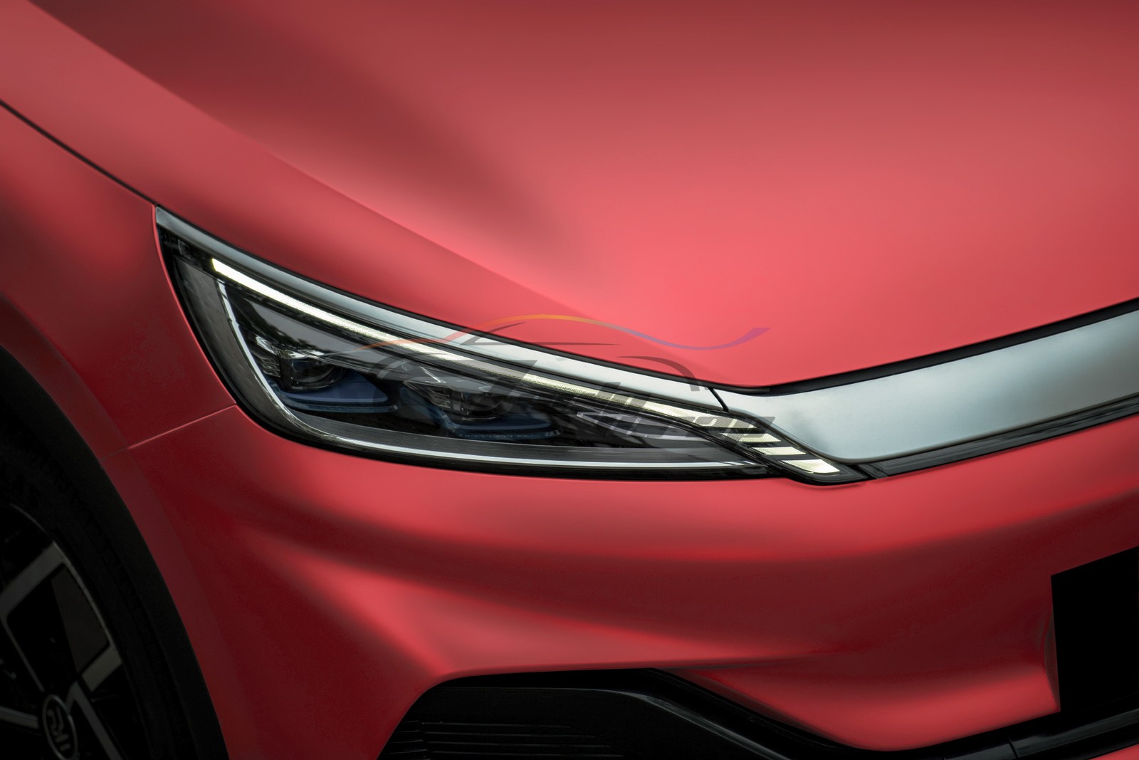 TPU Color Matte Romanee Red PPF Paint Protection Film Dry Wet Apply Vinyl Wrap