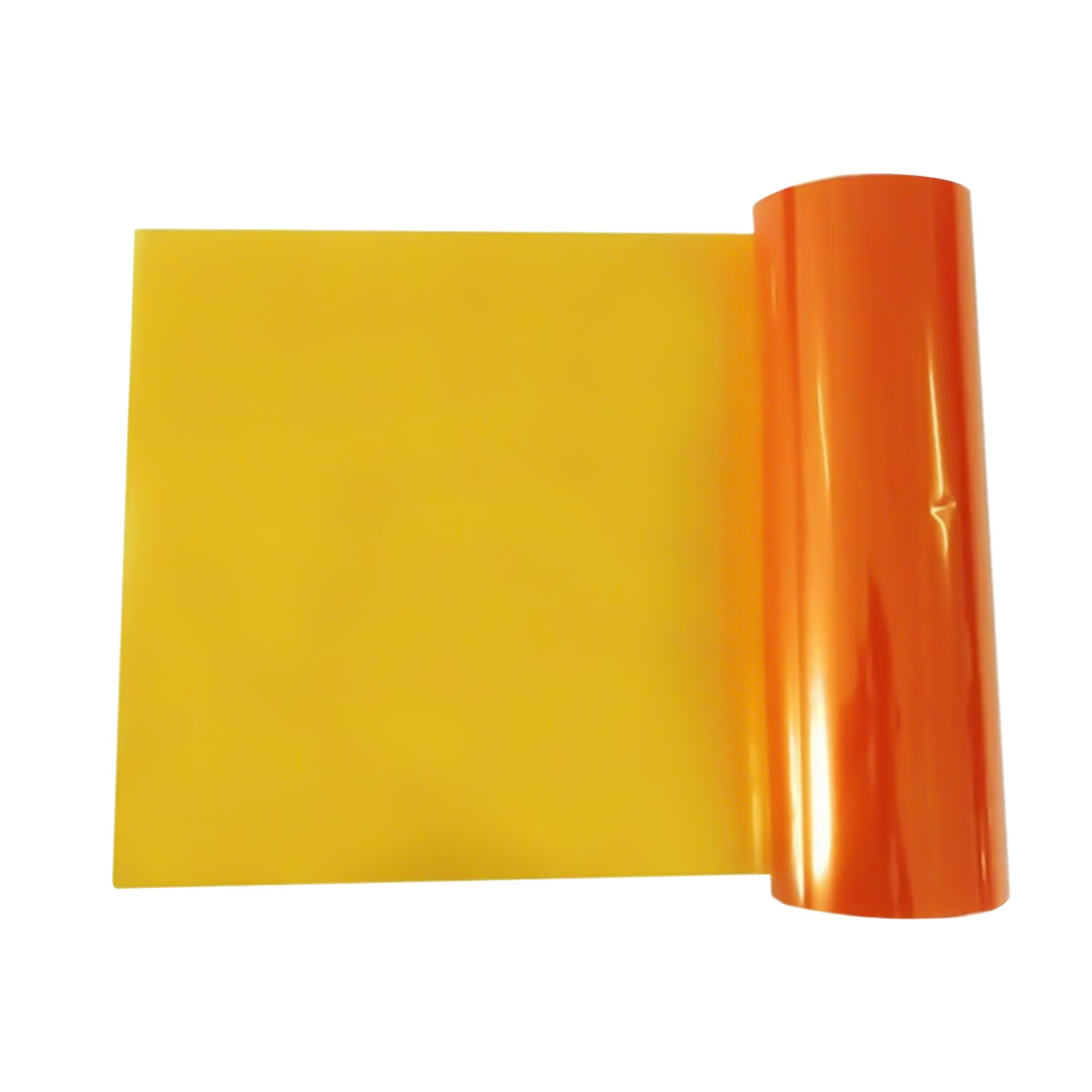 Amber Orange Gloss Tint Film Lens Vinyl Wrap For Car Truck Headlight + taillight