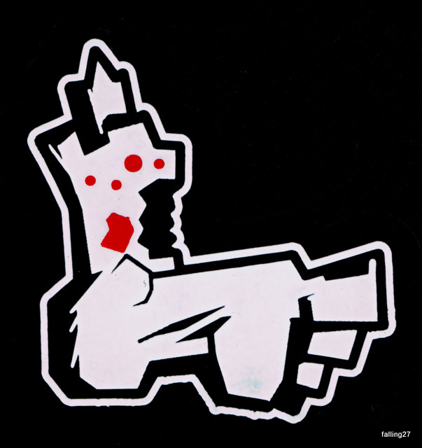 *BLOODY* Zombie Kid Girl Teen Daughter Family Car Decal Sticker + *FREE DECAL*