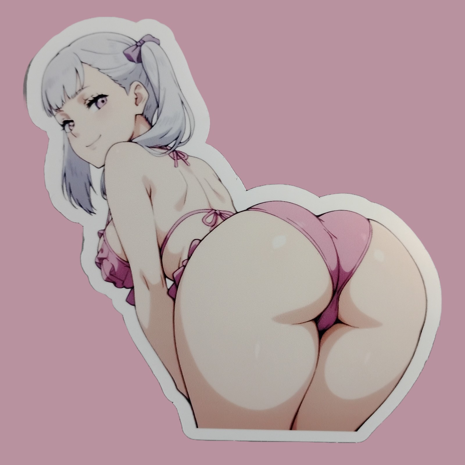 Anime Waifu Decal Sticker, Multiple Sizes Available