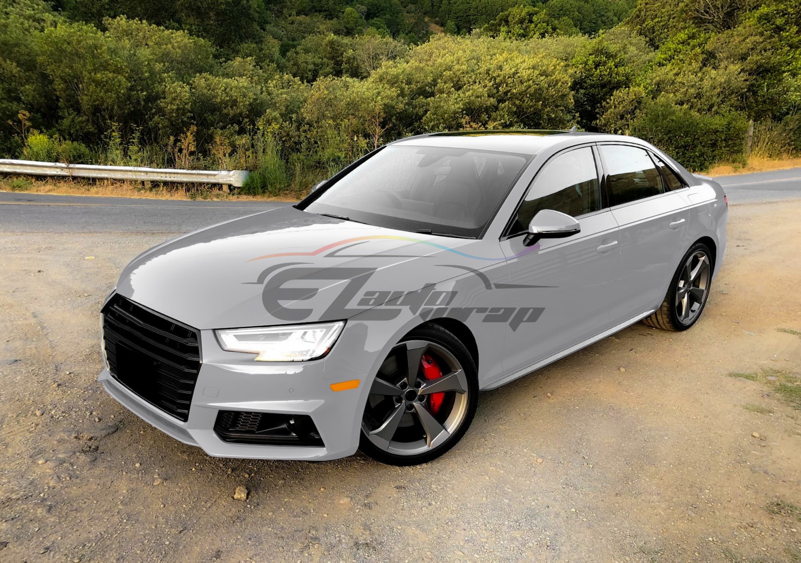 TPU Color Gloss Light Nardo Gray PPF Paint Protection Film Dry Wet Vinyl Wrap