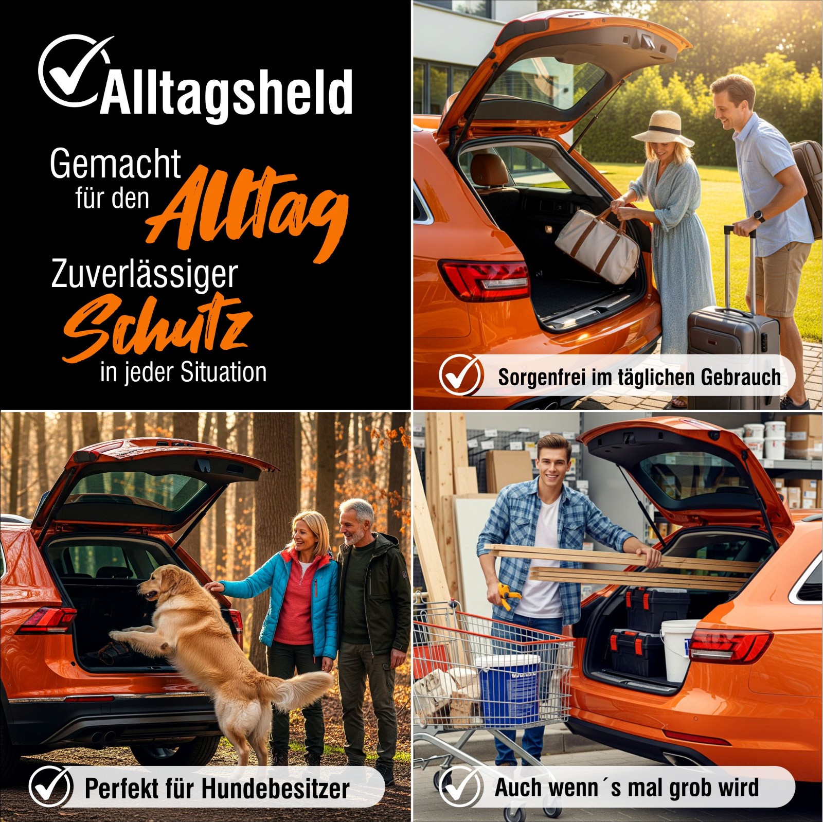 Lackschutzfolie für DACIA ✓ Ladekantenschutz Kantenschutz Auto Folie mit Zubehör