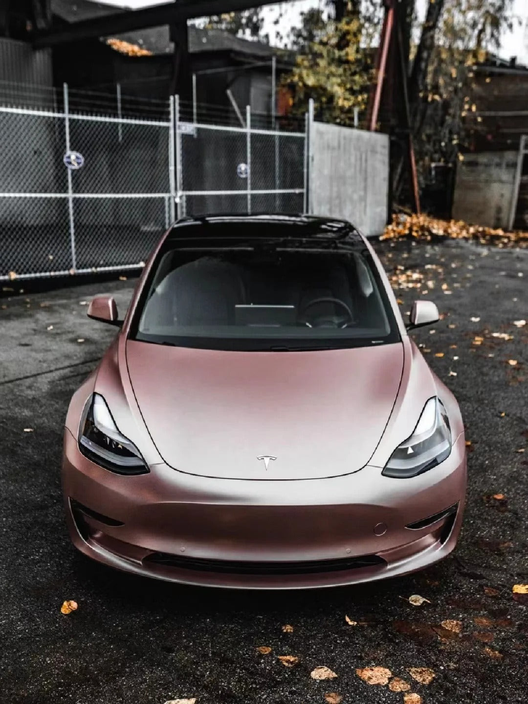 Milliotone Satin Metallic Rose Gold Premium Vinyl DIY Custom Car Wrap