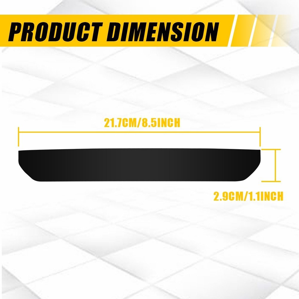4PCS Precut Side Marker Light Blackouts Vinyl Overlay For 2023-2025 GMC Canyon
