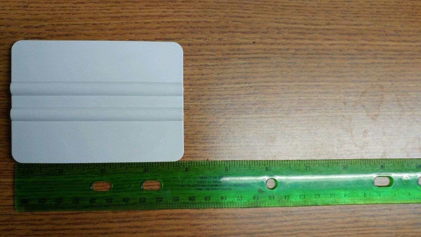 250 Pack Vinyl Decal Squeegee Applicator Tool Windows Tint Graphics 4″