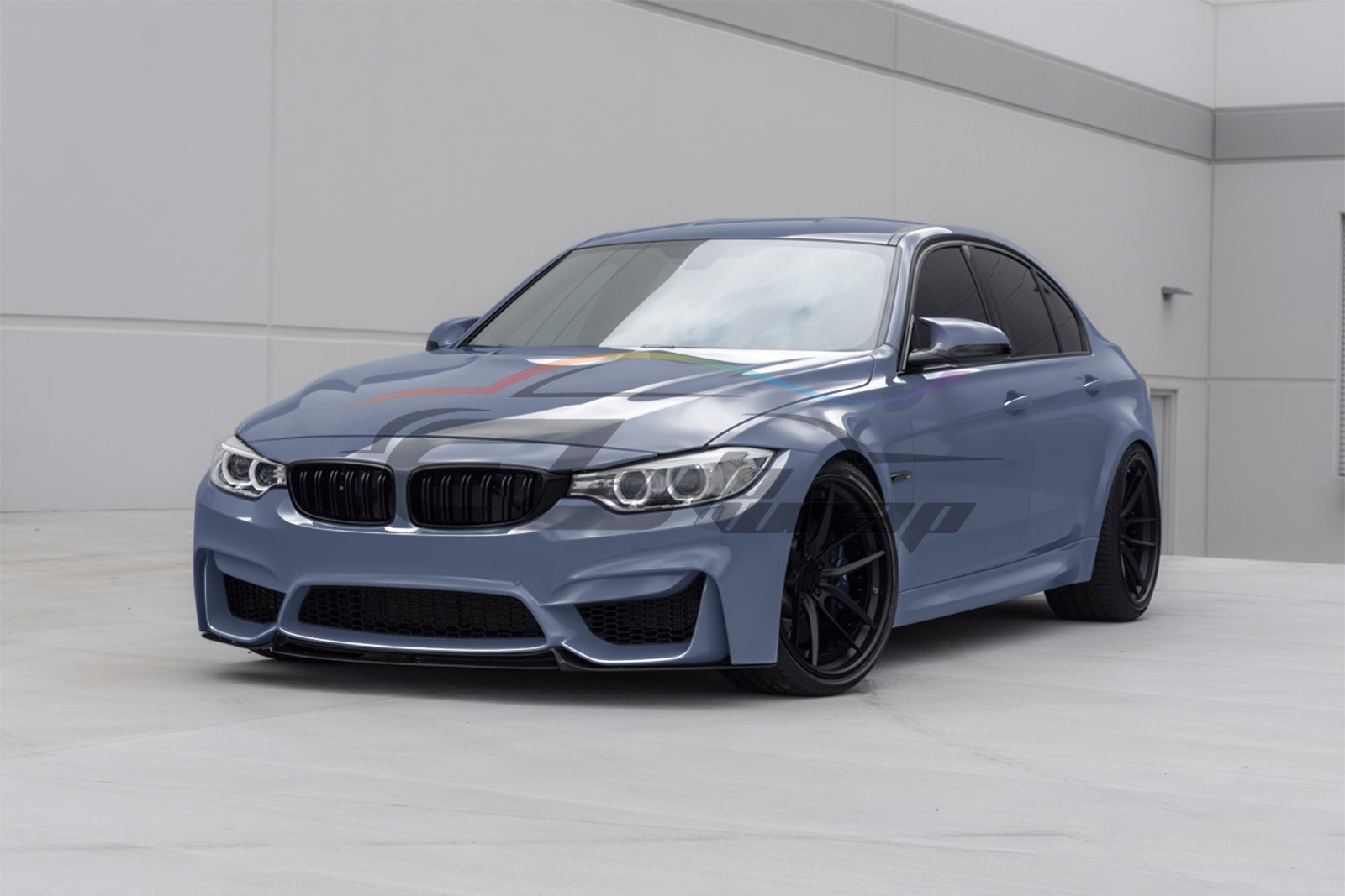 2FTx5FT PPF Paint Protection Film Gloss Space Gray Invisible Scratches Shield