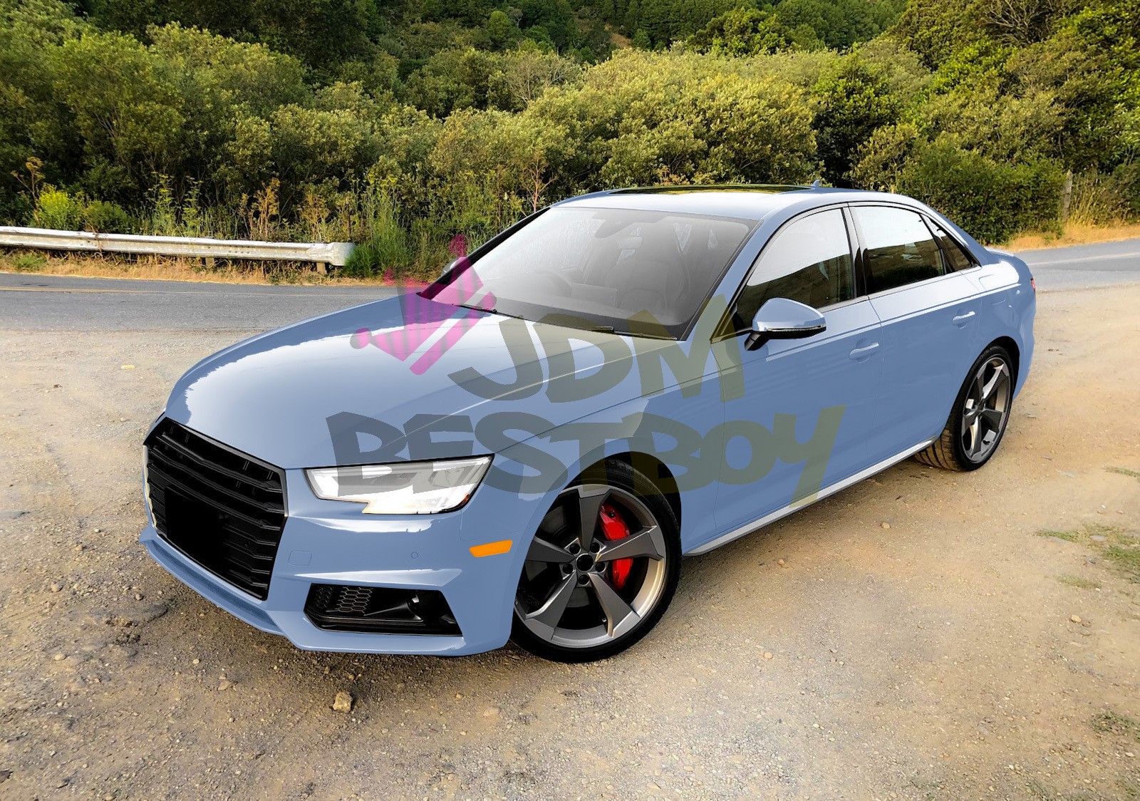 Color PPF Paint Protection Film Gloss Porcelain Blue Car Paint Scratch Shield
