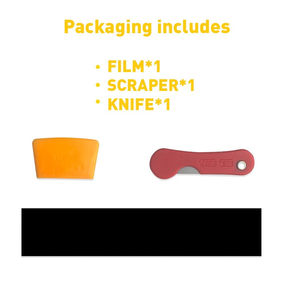 Car Window Tint Visor Sun Strip Film Windshield Front DIY UV Shade Decal Banner