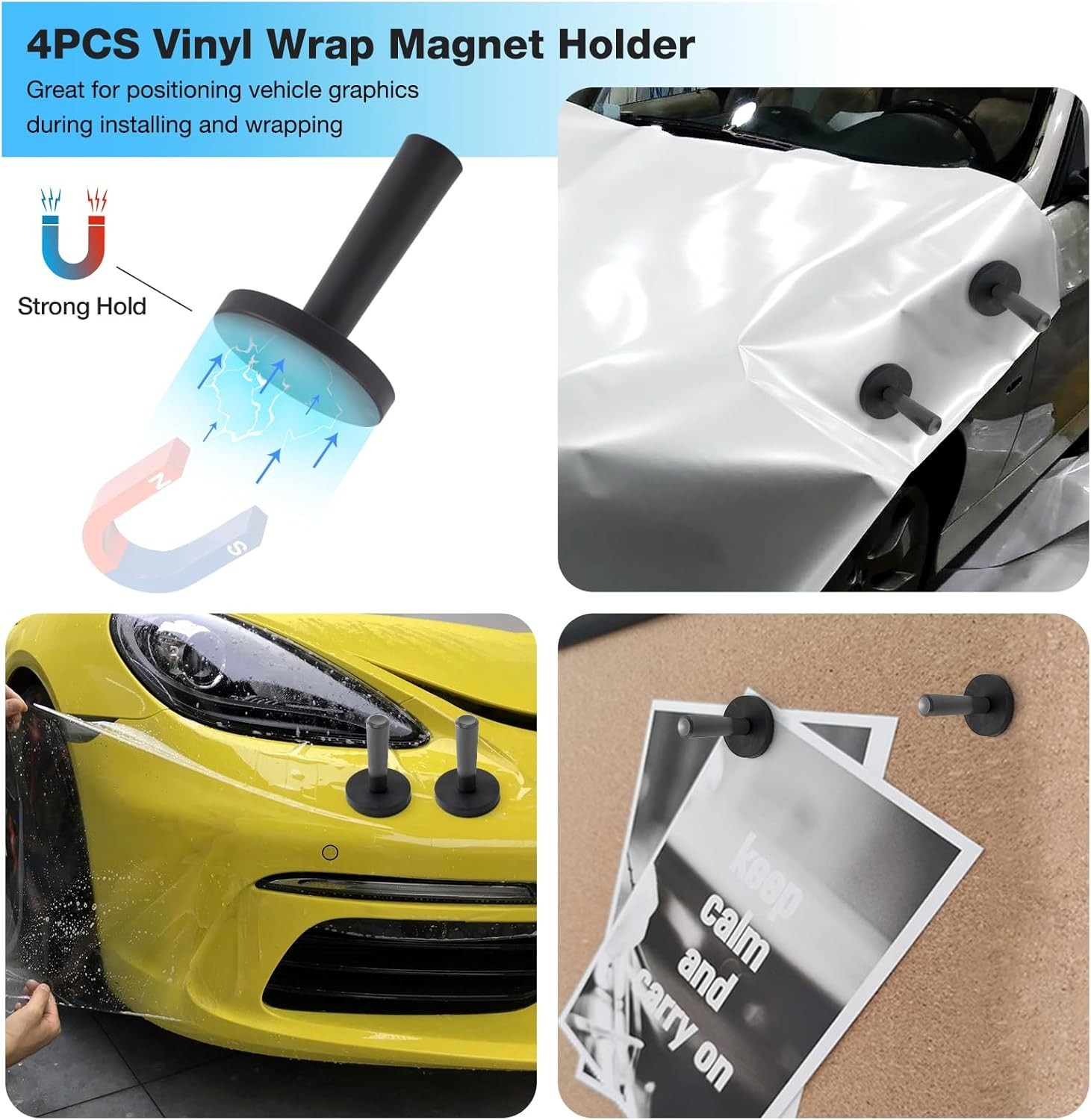Versatile Vinyl Wrap Kit with Professional Tools for Tinting Cars Effortlessly