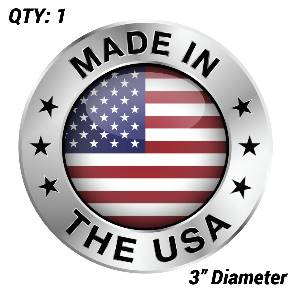 MADE IN USA US AMERICA UNITED STATES VINYL DECAL VEHICLE CAR WALL LAPTOP NEW