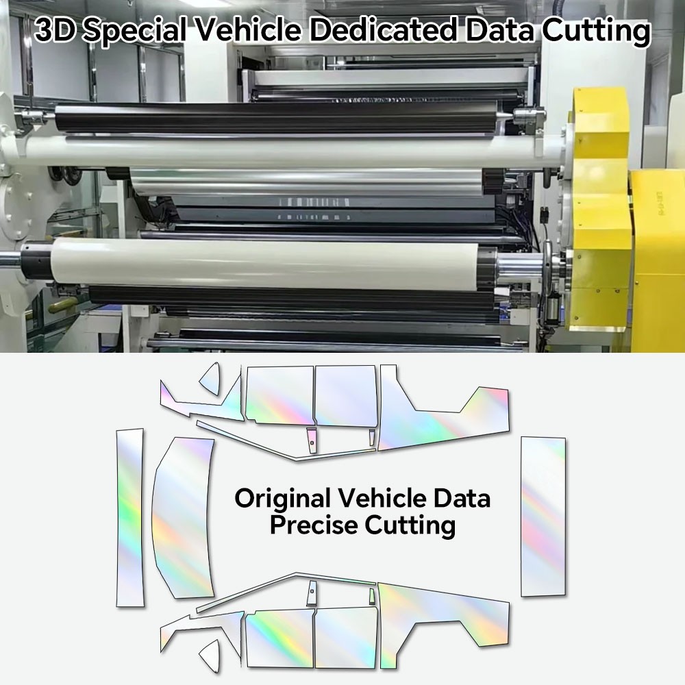 Cybertruck DIY PPF Paint Protection Film Wrap Color Change Matte Ceramic White