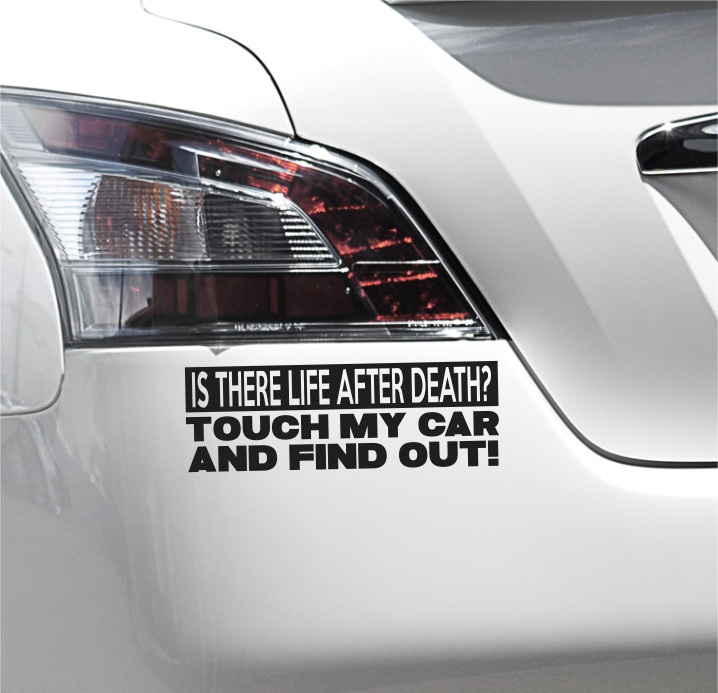 Life After Death Funny Sticker Vinyl Decal JDM Decal Dope fits Mustang Charger