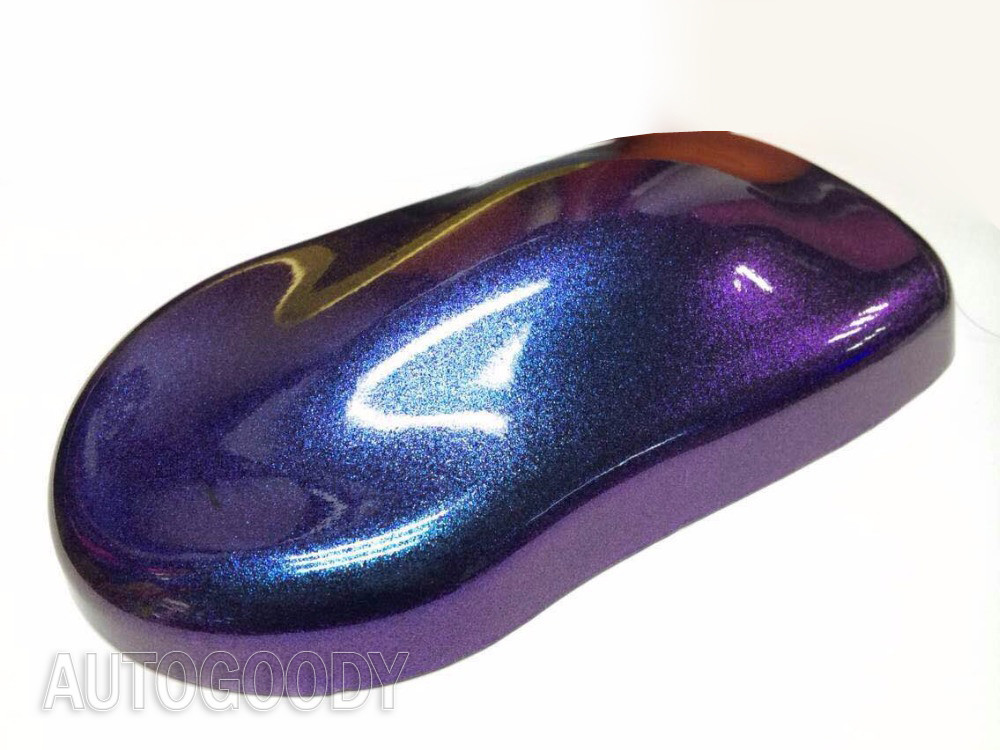 48″ x 60″ Gloss Metallic Chameleon Purple Blue Vinyl Film Wrap Air Bubble Free