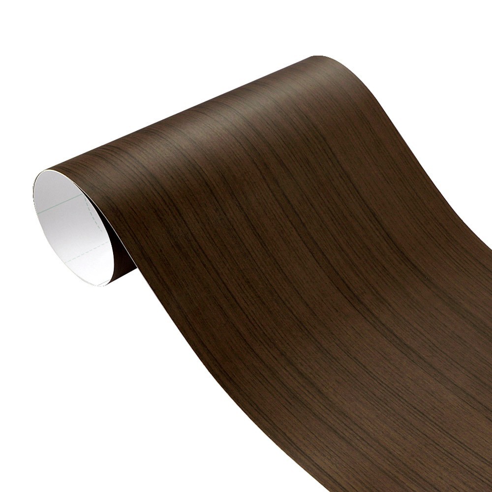 Car Interior Wood Grain Textured Glossy Vinyl Wrap Sticker DIY Decal Sheet Film