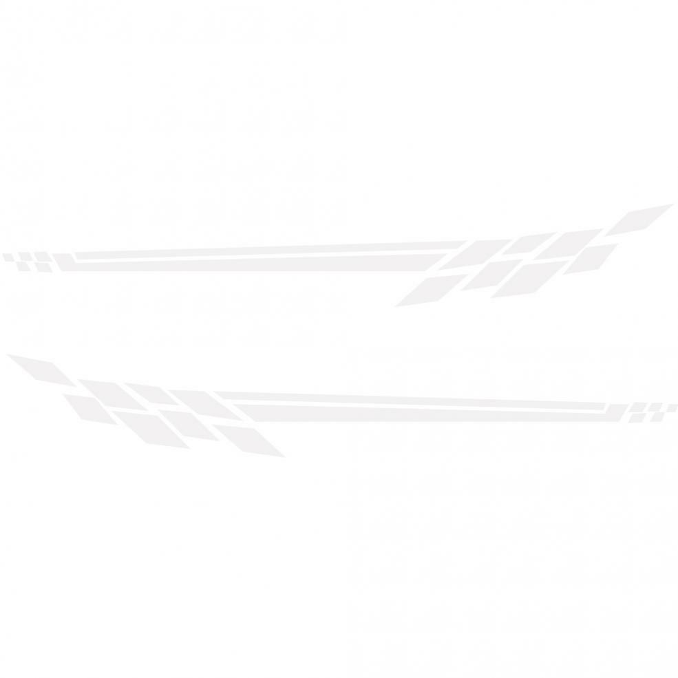 310CM Car Side Body Vinyl Decal Sticker Racing Long Stripe Decals Graphics Decor