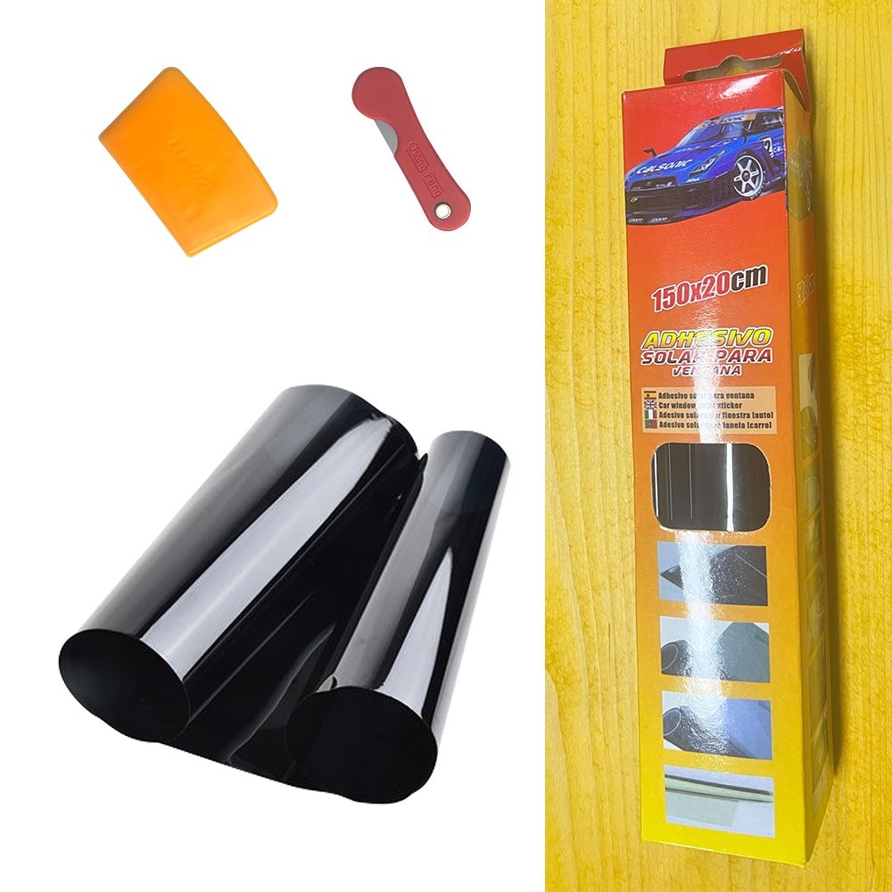 Car Window Tint Visor Sun Strip Film Windshield Front DIY UV Shade Decal Banner