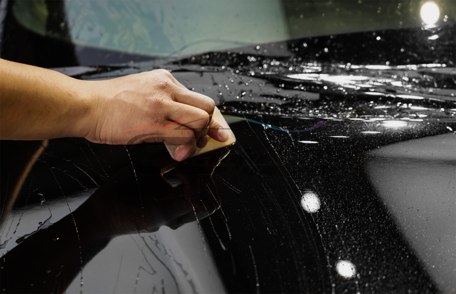 PPF Paint Protection Film Gloss Black Silver Metallic Invisible Scratches Shield