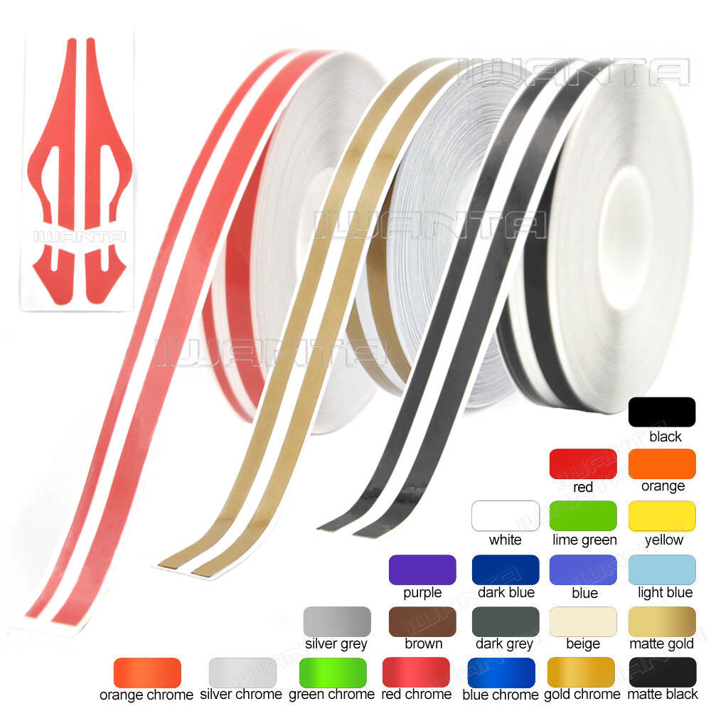 3 Sizes 32ft Car Pinstriping Pin Stripe DIY Line Roll Vinyl Tape Decals Sticker