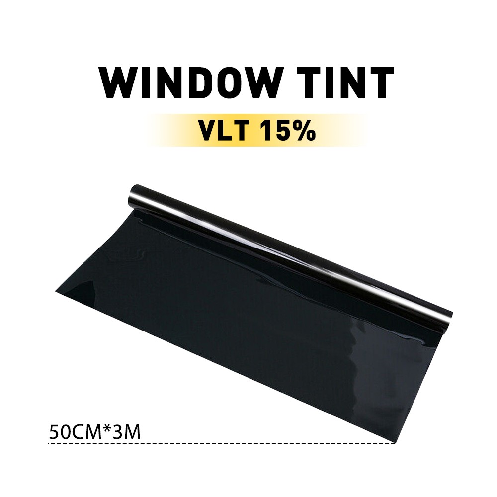1-10 Uncut Roll Window Tint Film 15% VLT 20″ x 10′ ft Feet Car Home Office Glass