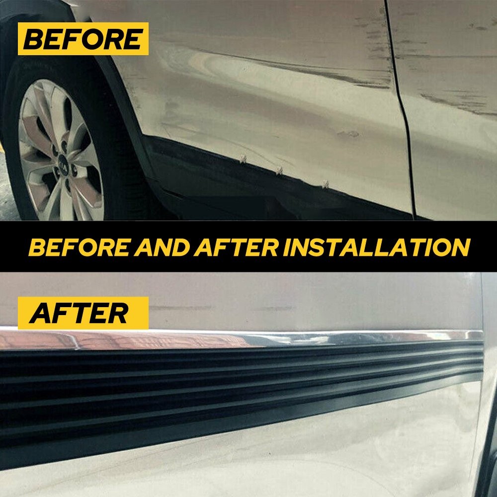 6M Body Side Molding Belt Exterior Protector Roll For Chevy / GMC SUV Truck