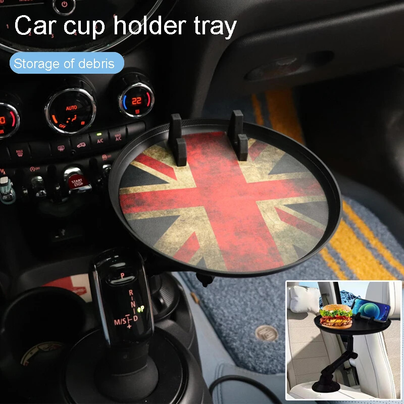 For MiNi Cooper R56 R55 R60 F54-F60 Holder Expander Adjustable Drink Snack Tray