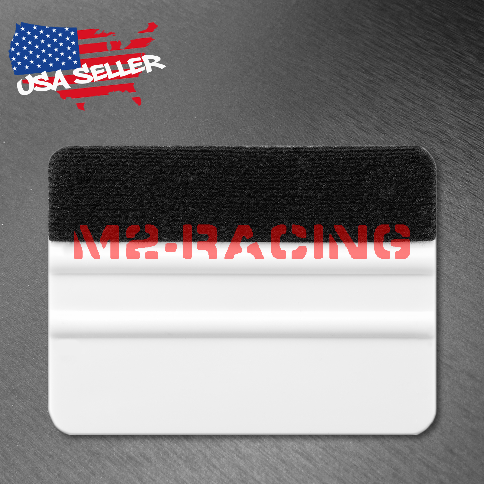 4″ Felt Edge Squeegee Scraper Vinyl Wrap Decal Sticker Application Car Tool