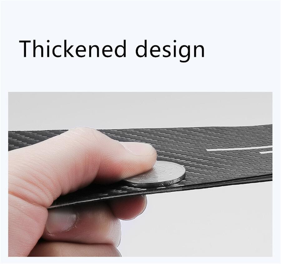 Car Door Plate Sill Scuff Cover Anti Scratch Decal Sticker Protector Accessories