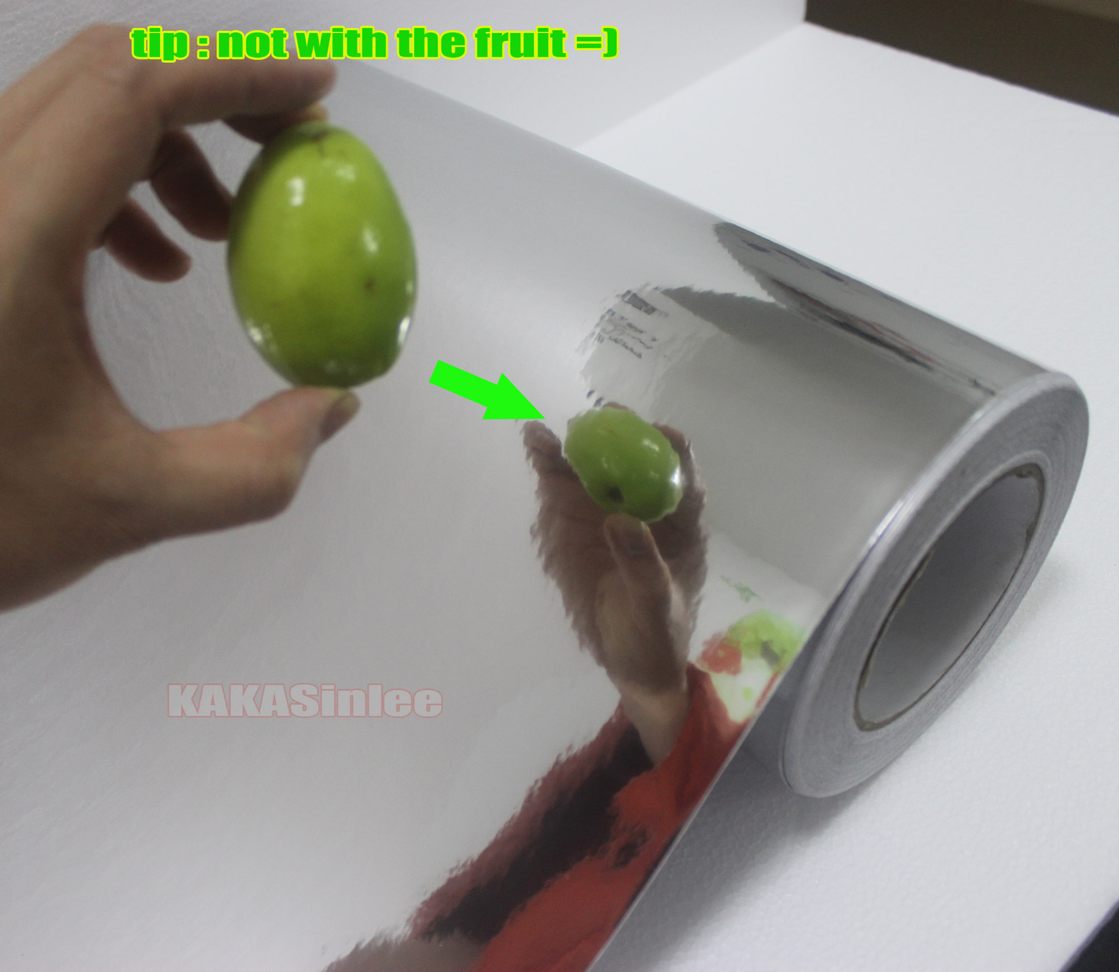 DIY Glossy Mirror Chrome Vinyl Film Sticker for Car Phone Laptop Wrap Silver CF