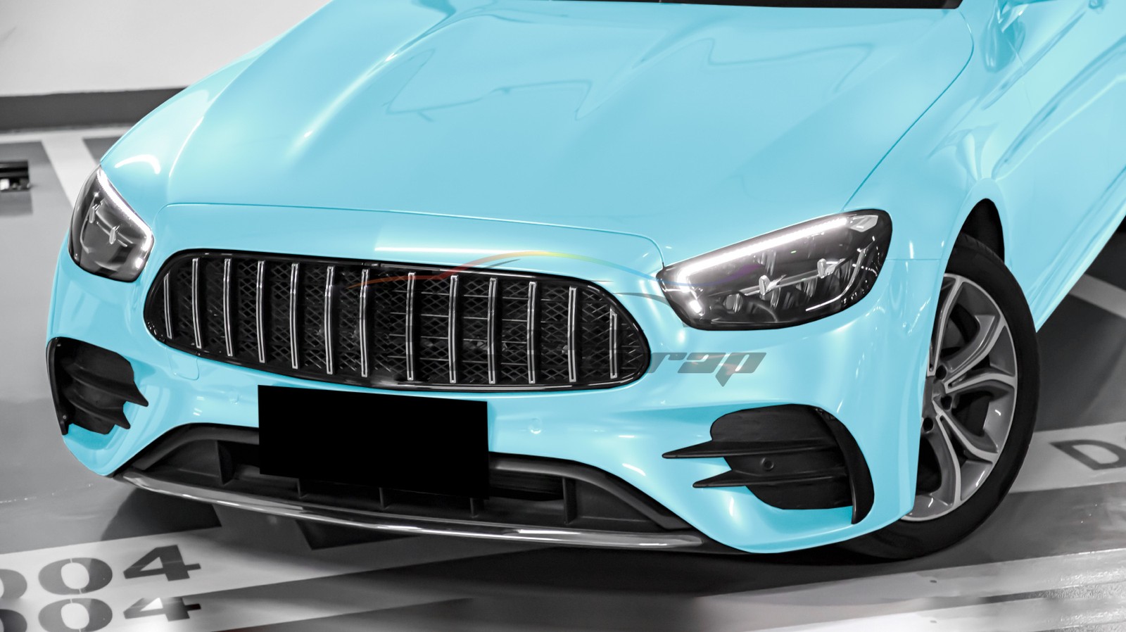 TPU Color Gloss Ice Blue PPF Paint Protection Film Dry Wet Apply Auto Vinyl Wrap