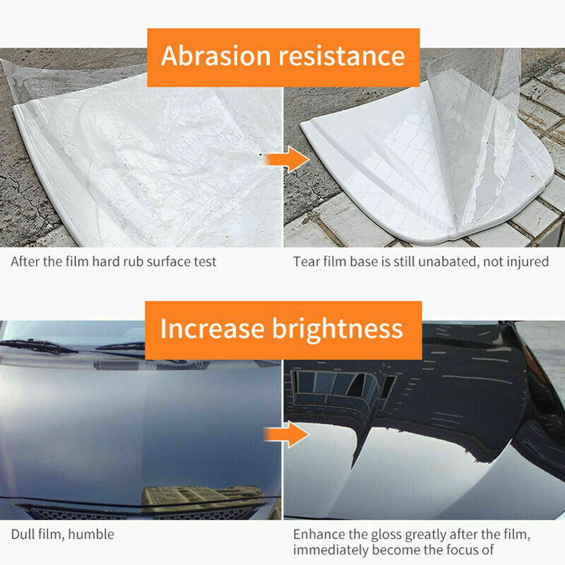 Clear Bra Paint Protection Vinyl Film Wrap Transparent Car Paint Scratch Shield