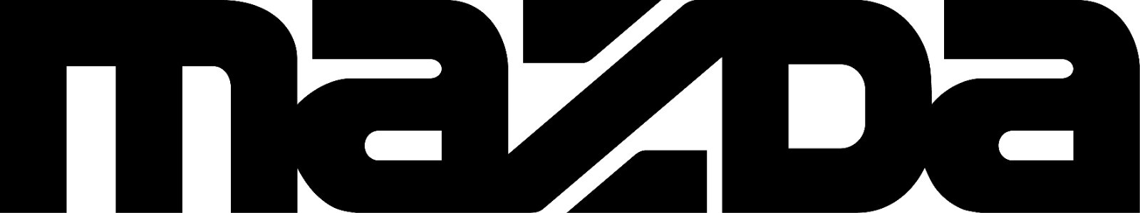 Mazda Logo Vinyl Decal Shorter Sizes Multiple Colors and Sizes
