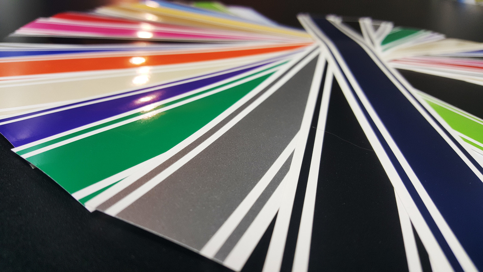 2″ x 72″ Vinyl Racing Stripe Pinstripe Decals Stickers *18 COLORS* Stripes