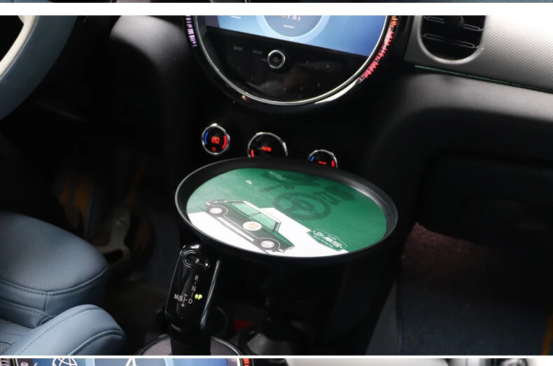 For MiNi Cooper R56 R55 R60 F54-F60 Holder Expander Adjustable Drink Snack Tray