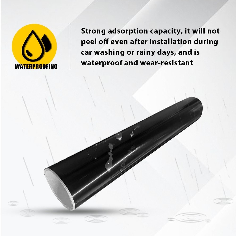 60×12″ Black Sun Visor Strip Windshield Banner Vinyl Long Lasting Premium Decal