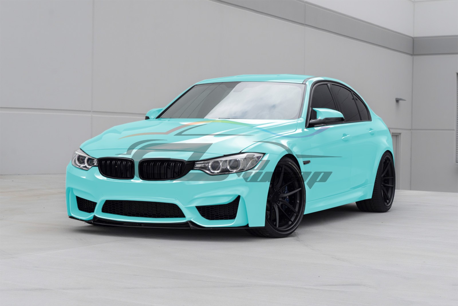 Color PPF Paint Protection Film Gloss Teal Blue Car Paint Scratch Shield Wrap