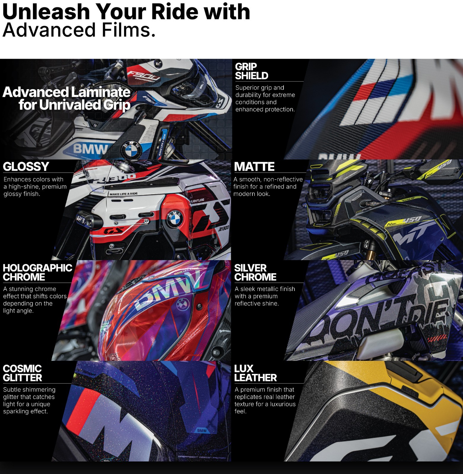 NEW Graphic kit for YZF – R9 (2025~) Full Graphic kit (MST-BBL)