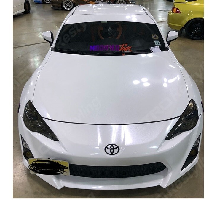 High Gloss Glossy Vinyl Film Wrap Sticker Decal DIY Bubble Free Air Release