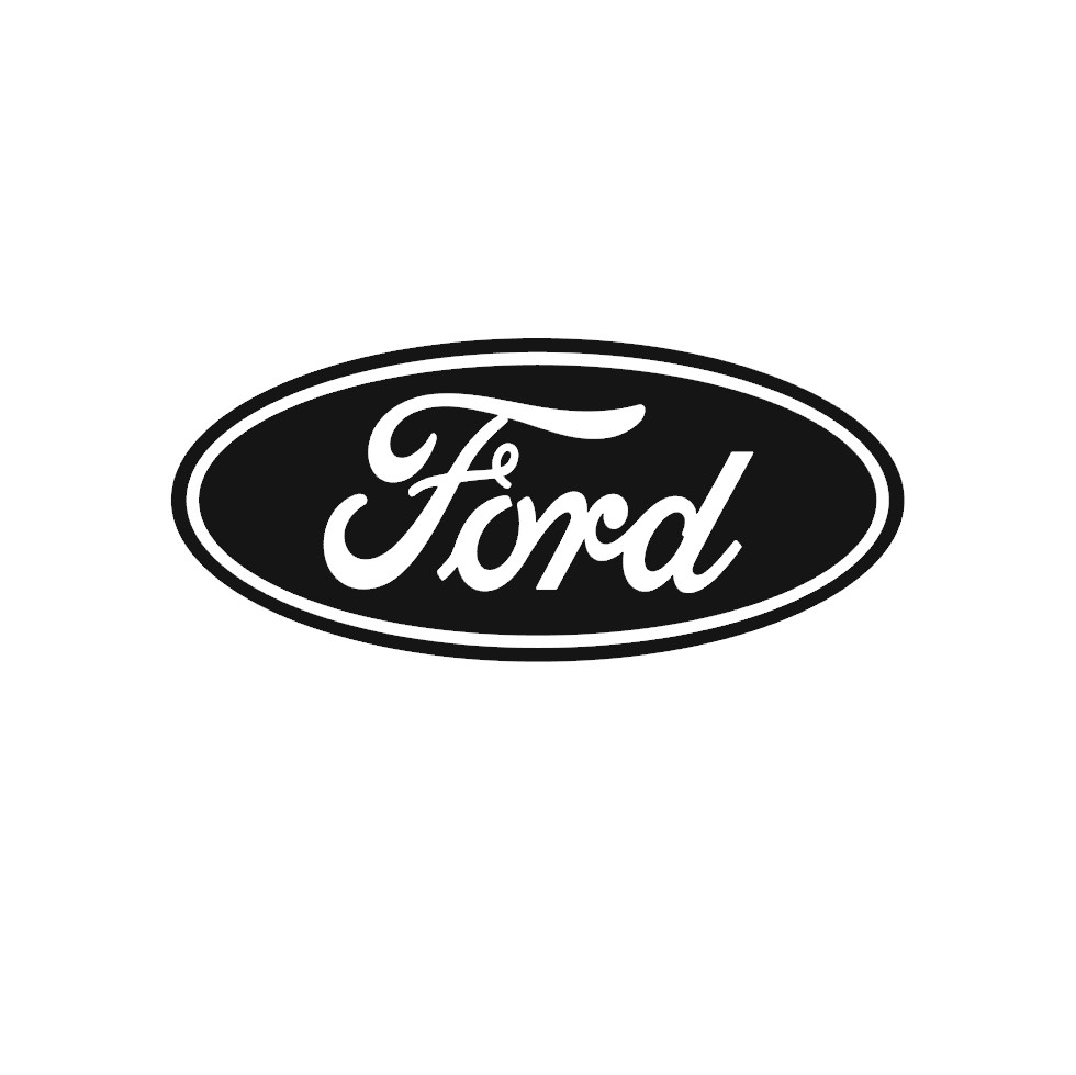 Ford Logo Decal 6×3 5 Colors Available