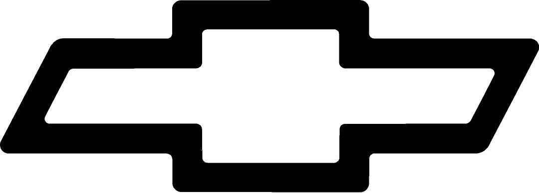 Chevrolet Logo Decal Multiple Colors and Sizes
