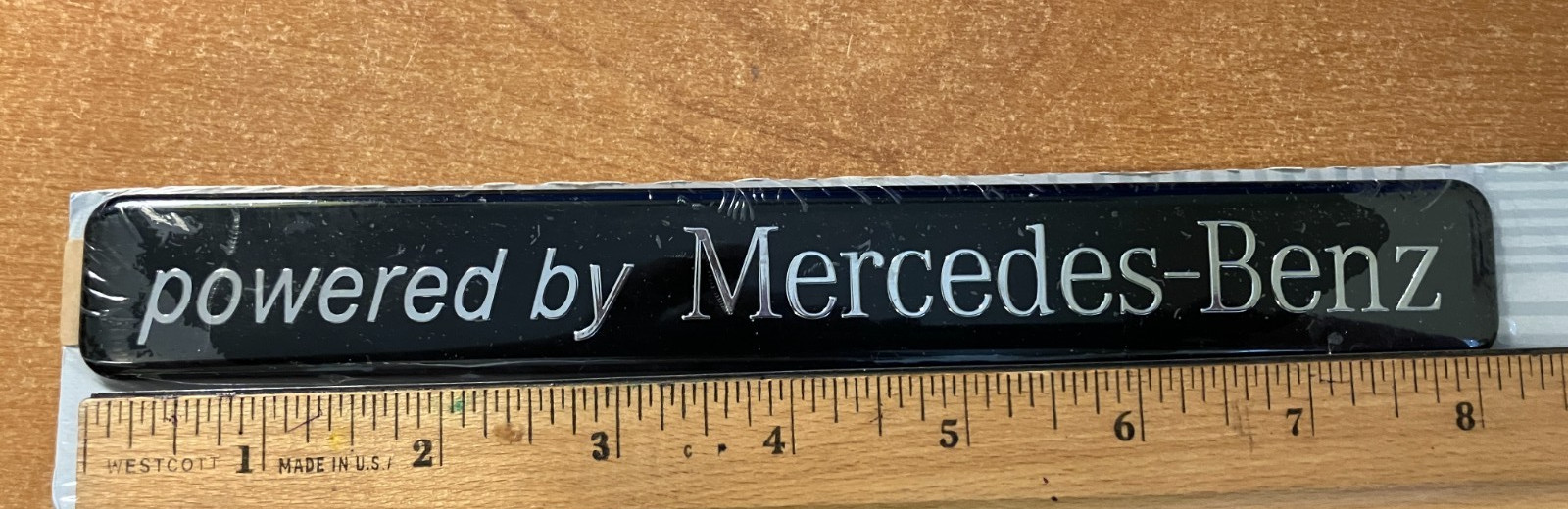 Powered by Mercedes-Benz OEM Badge decal Sprinter NOS MB# 901 817 77 14